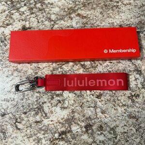 lululemon athletica Bold Red Key Holder